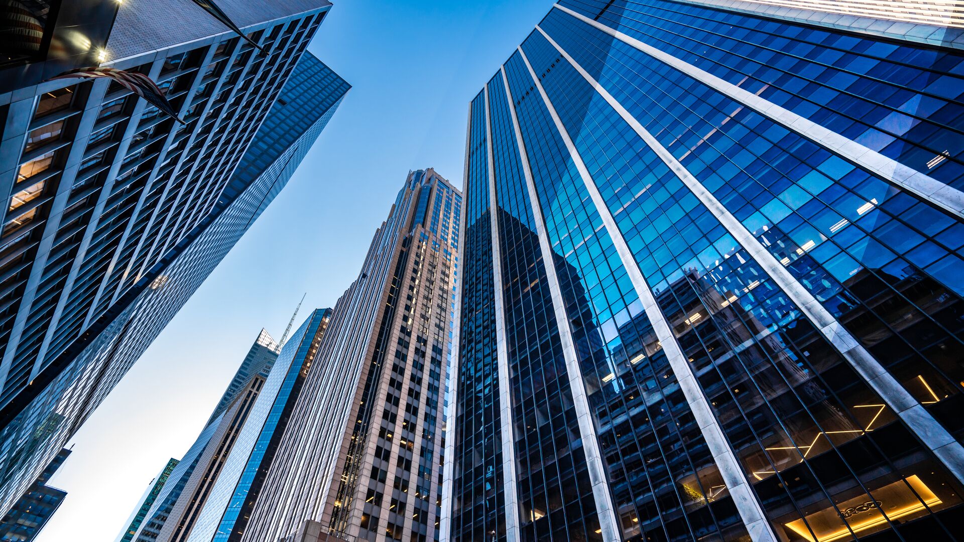 City skyline sunset viewing.