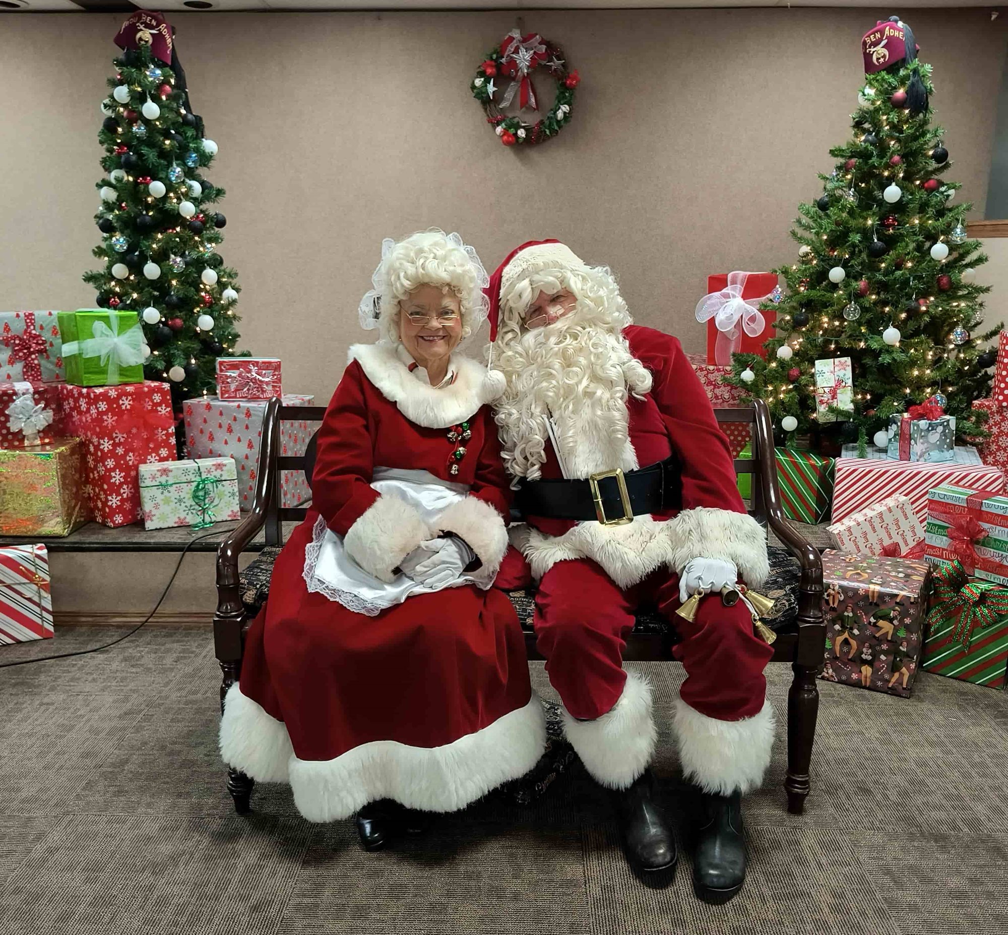 Judy and her husband on their boat.