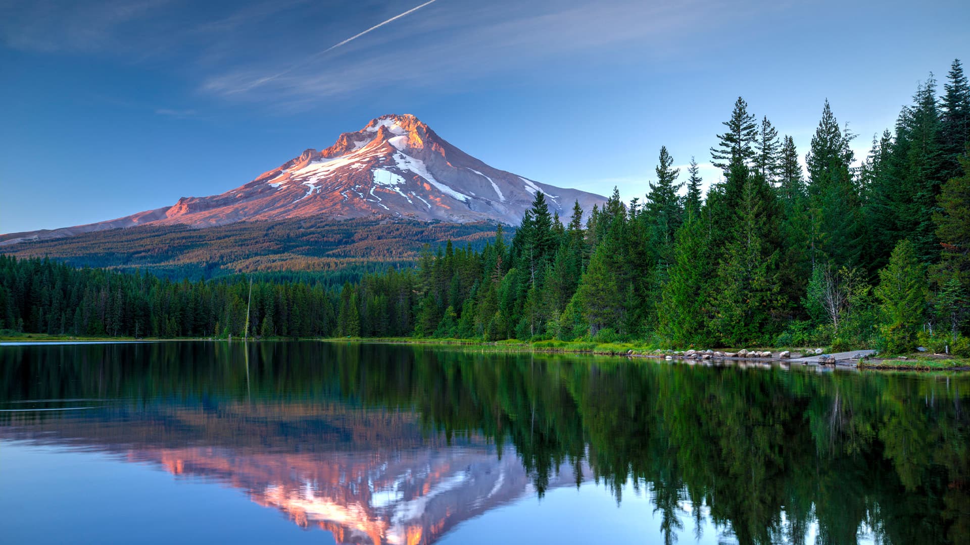 Mount Hood in Oregon, USA.