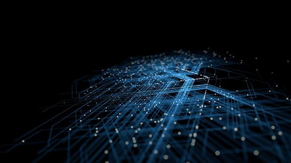 A person using their smartphone to analyze data