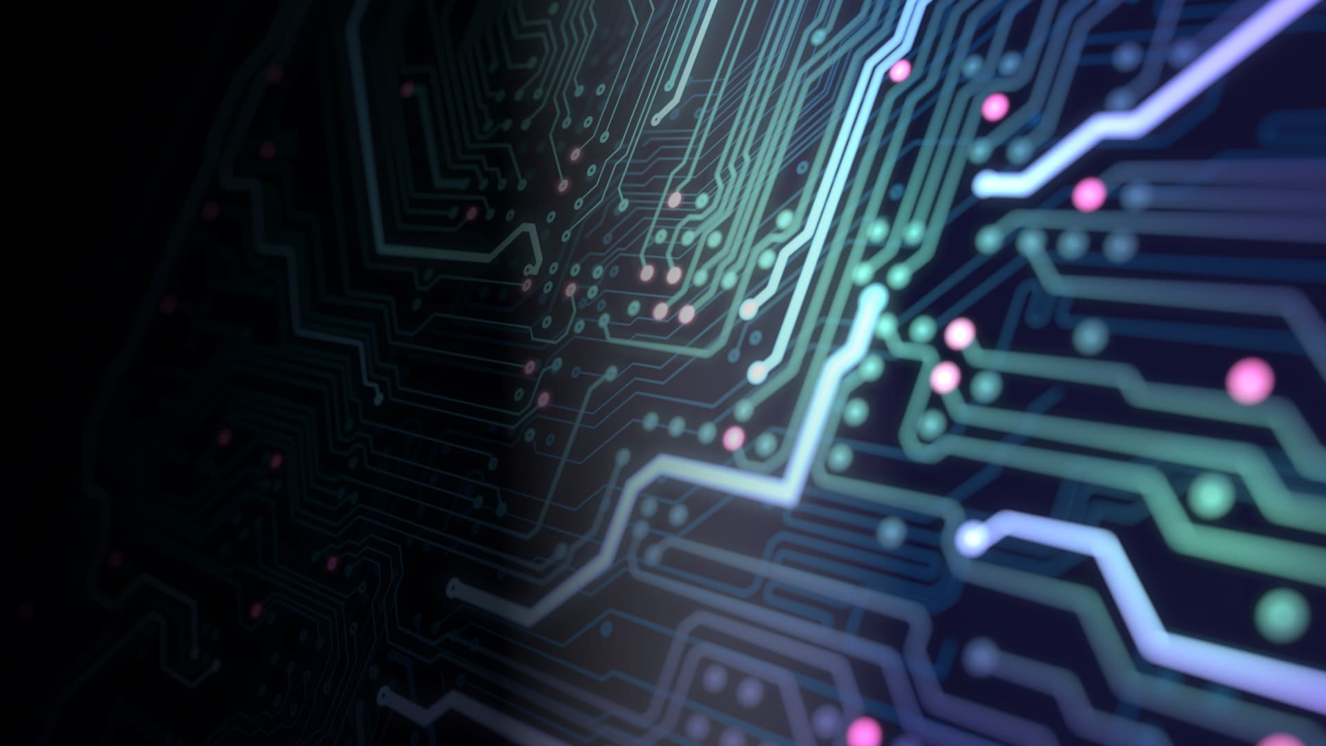 Bright colored circuit board