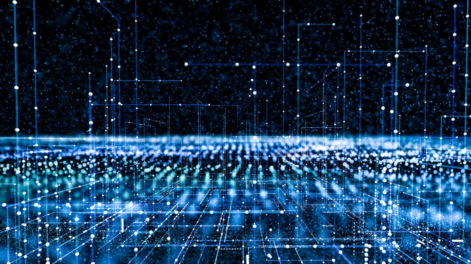 Abstract art conveying digital data