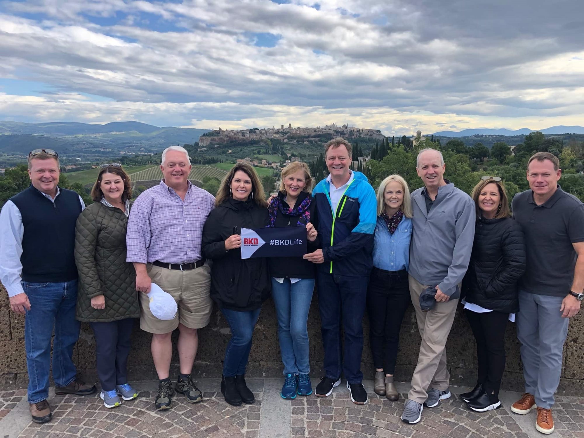 Kim Keller with her son and husband.