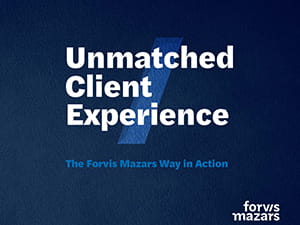 FORVIS UCX Purpose Why We Exist