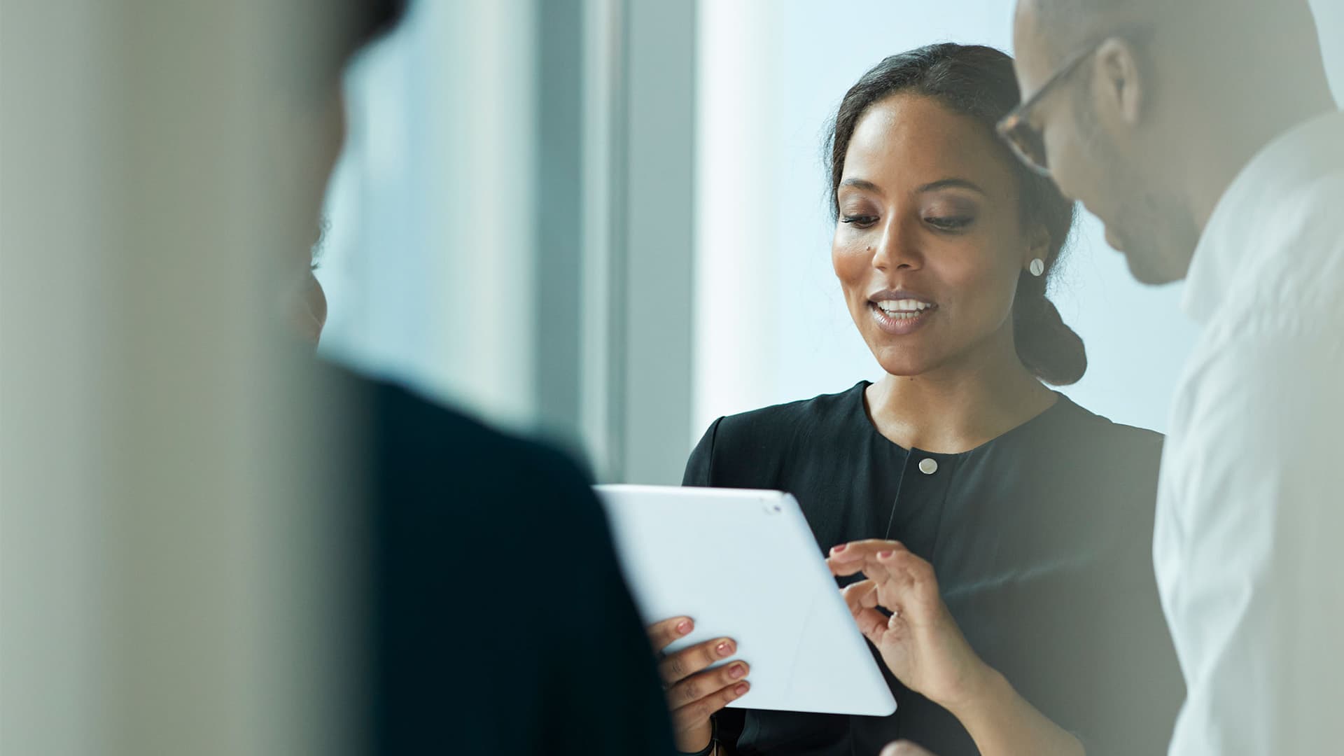 Professionals in a working enviroment